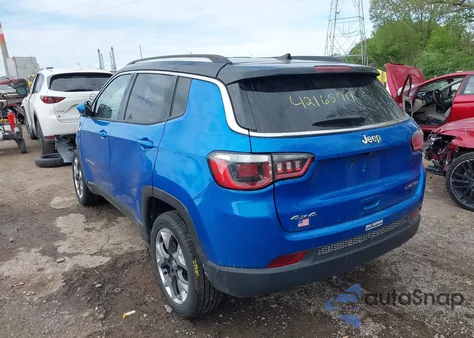 2019 Jeep Compass Limited 4X4 from USA, damaged, VIN 3C4NJDCBXKT647860